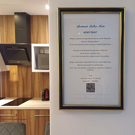 ביאליסטוק Apartments Deluxe Center Nowy Swiat מראה חיצוני תמונה
